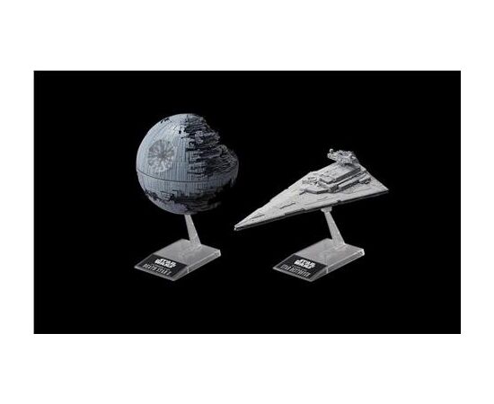 ARW90.01207-Death Star II + Imperial Star Destroyer