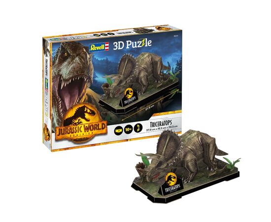 ARW90.00242-3D-Puzzle Jurassic World- Triceratops