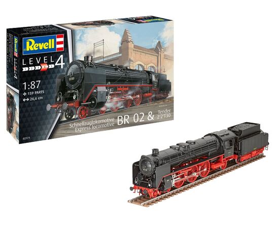 ARW90.02171-Express locomotive BR 02 + Tender 2'2'T30