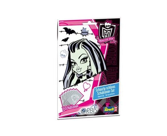 ARW90.30202-Orbis Schablonen-Set Girls Monster High
