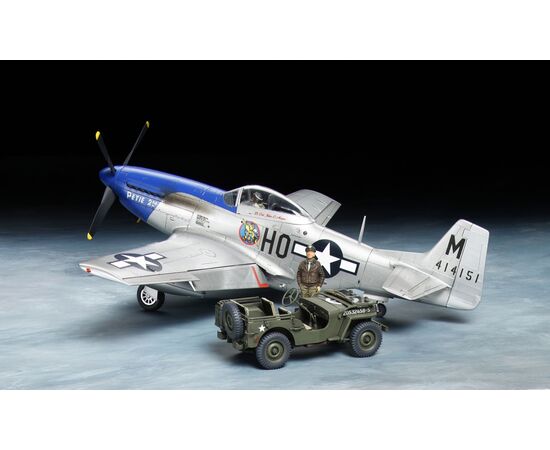 ARW10.25205-P-51D Mustang + 1/4-ton 4x4 Light Vehicle
