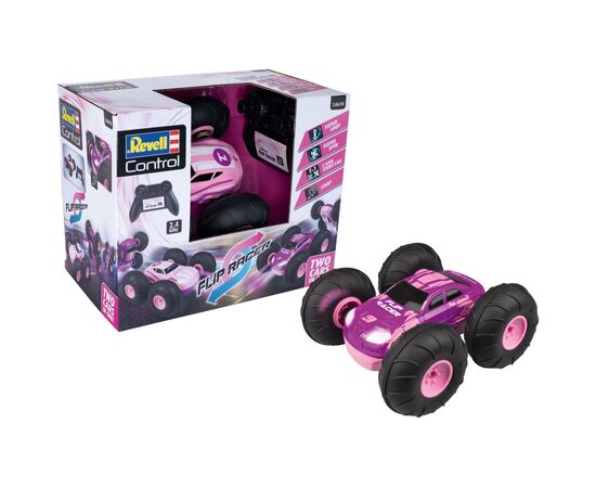 ARW90.24670-RC Stunt Car Flip Racer Pink