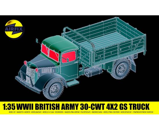 ARW21.A1380-WWII British Army 30-cwt 4x2 GS Truck