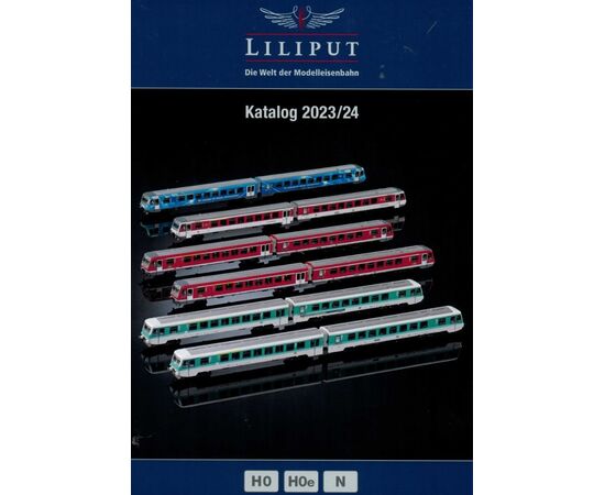 ARW08.020230-LILIPUT Katalog 2023/2024 (H0&nbsp; H0e&nbsp; N) Deutsch
