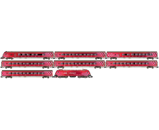 ARW36.H25227-Personenzug mit Rh 1116&nbsp; 8-tlg. &#214;BB Railjet/100 J.
