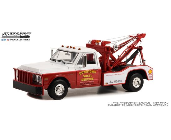 ARW47.13654-1972 Chevrolet C-30 Dually Wrecker - Downtown Shell Service Service is our Business