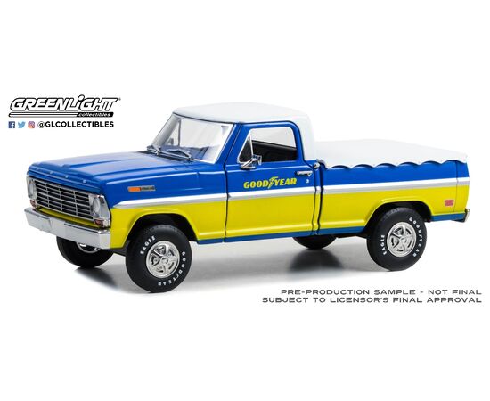 ARW47.85073-1969 Ford F-100 with Bed Cover Good Year Tires - Running on Empty Series 6