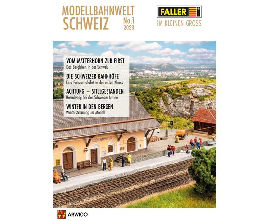 ARW01.992023-FALLER Modellbahnwelt Schweiz 01/2023