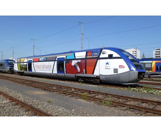ARW02.HJ2436-SNCF Dieseltriebwagen X 73500 Alsace&nbsp; Ep. VI