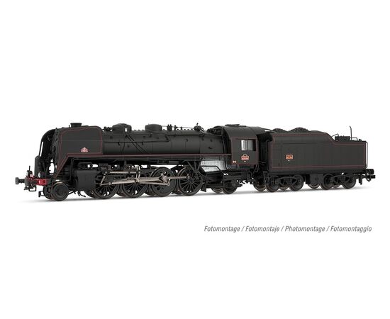 ARW02.HN2546-SNCF Dampflok 141R 568 schwarz/rot&nbsp; Ep. III