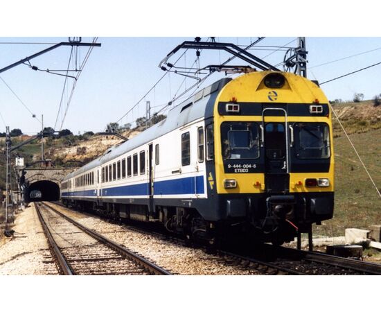 ARW03.HE2022S-RENFE&nbsp; 3-teil. elektrischer-Triebzug 444&nbsp; blau-white&nbsp; Ep. V DCS