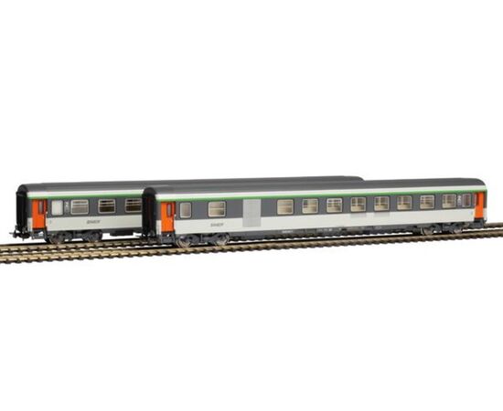 ARW05.94504-SNCF 2 Personenwagen Corail 2.Klasse und 2.Klasse/Gep&#228;ck&nbsp; Ep. V
