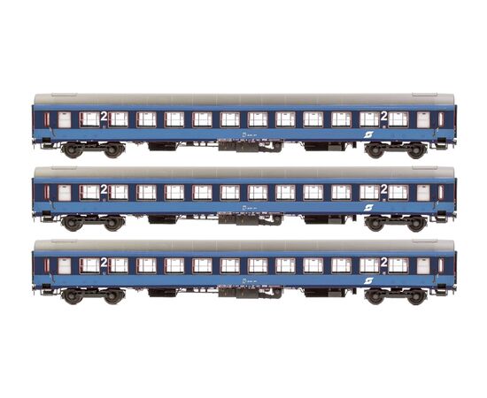 ARW07.61400-&#214;BB 3 Liegewagen UIC-X hellblau/blau&nbsp; Ep. IV