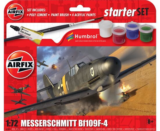 ARW21.A55014-Starter Set - Messerschmitt Bf109F-4