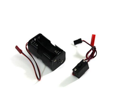AB2300002-Battery Box with Switch for Mignon Batteries
