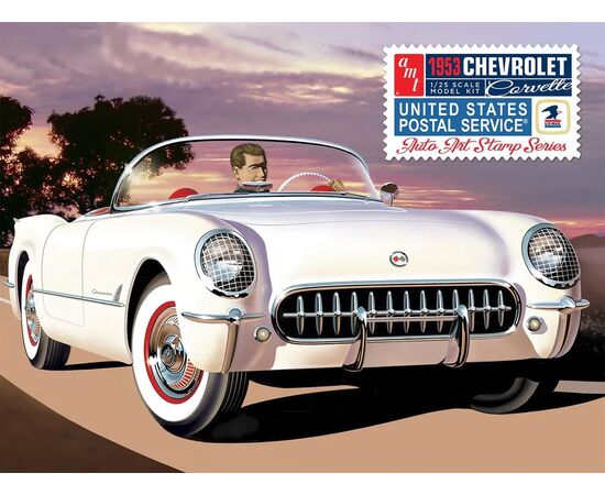 ARW11.AMT1244-1953 Chevy Corvette (USPS Stamp Series Collector Tin)