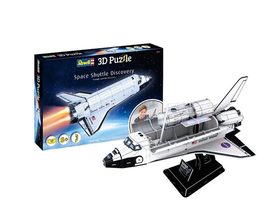ARW90.00251-3D-Puzzle Space Shuttle Discovery