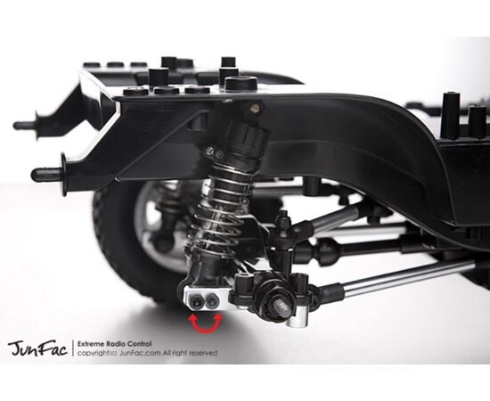 GMJ100210-JunFac CC01 4-Link suspension conversion with skid plate