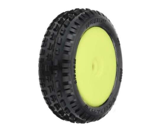 LEMPRO829812-Wedge Carpet Tires MTD Yellow Mini-B Front