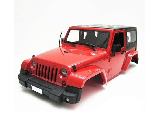 3-XS-59638-Red Hard Top Body for 1/10 RC Crawler / Wheelbase 275mm