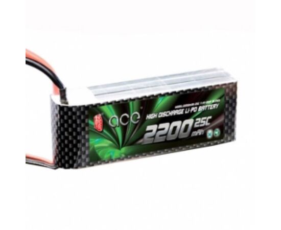 IF0010-Gens Ace Battery 11.1V 3S 2200mAh 25C (Deans)