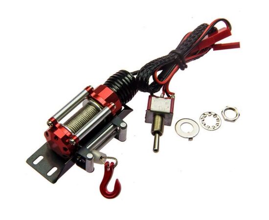TDC-0131-1/10 Electric Metal Winch for Traxxas TRX4, RC4WD D90, D110