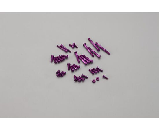 KO10550-Aluminium Screw set for EX-1 KIY Purple