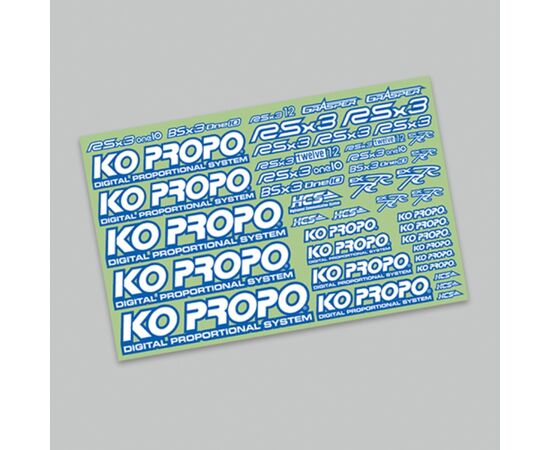 KO79069-KO Propo Decal Blue