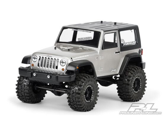 3-3322-00-Pro-Line 2009 Jeep Wrangler Rubicon Clear Body for 1/10 Crawler fit Axial SCX10