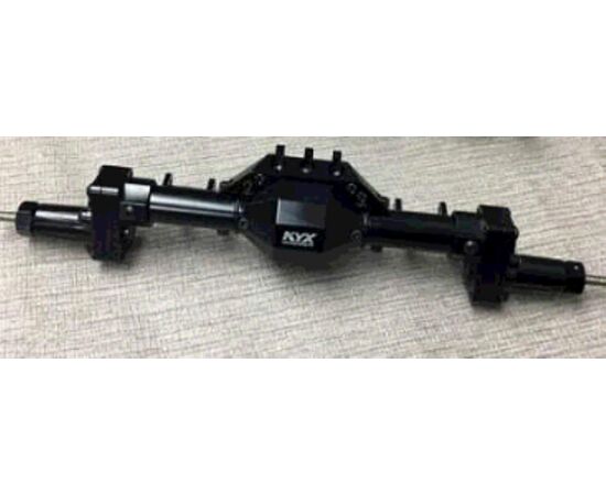3-XS-SCX-2HT-Aluminum Alloy Hi-Lift Portal Gearbox Complete Assembled Rear Axle For Axial SCX10 / II