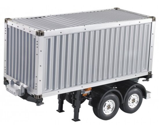 4-HH-140407-1/14 20 Foot Container Trailer Kit, Tamiya compatible