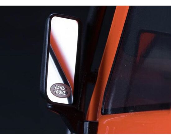 TDC-DJX-1035-1/10 Land Rover Stainless Steel Mirror Sticker for Traxxas TRX-4 Defender, 2pcs.