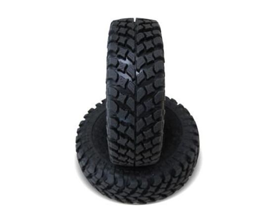 3-PB9005NK-Pit Bull Xtreme RC Growler AT/ Extra 1.55inch RC Crawler Scale Tires with Stage Foams 2pcs fit RC4WD