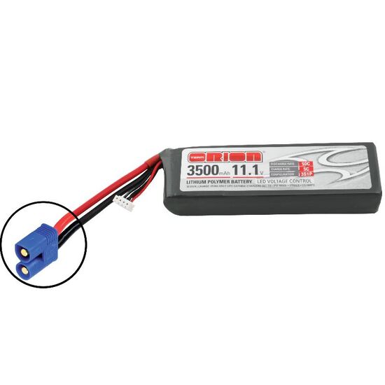Team Orion LiPo 3500 3S 11,1V 50C EC3