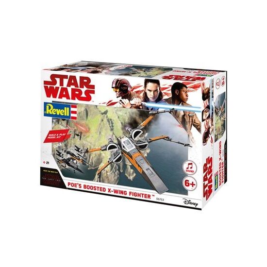 Star Wars Build &Play Poe's Boosted X-wing Fighter