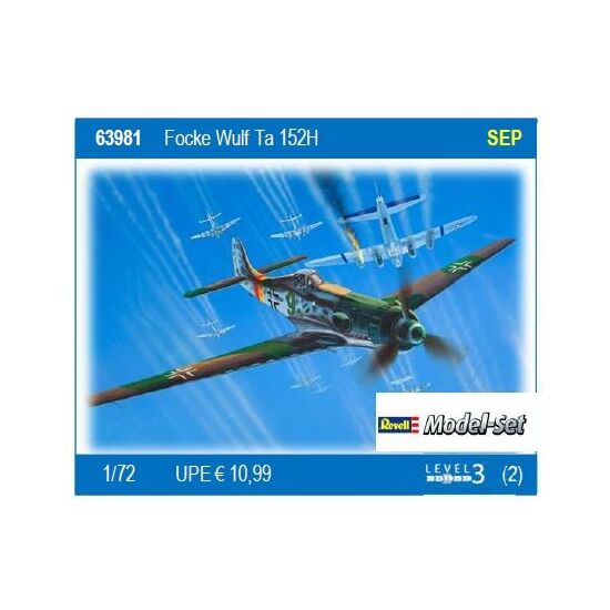 Model Set Focke Wulf Ta 152H