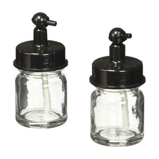 Farbmisch-Gläser 15ml (2 Stk.)
