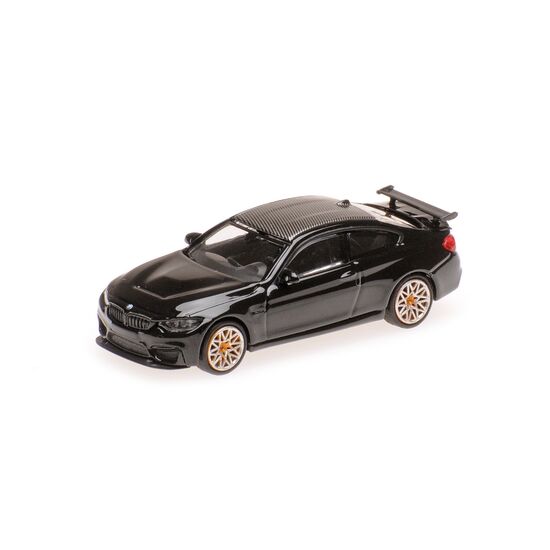 BMW M4 GTS 2016 noir 1:87 Black w/Orange Wheels