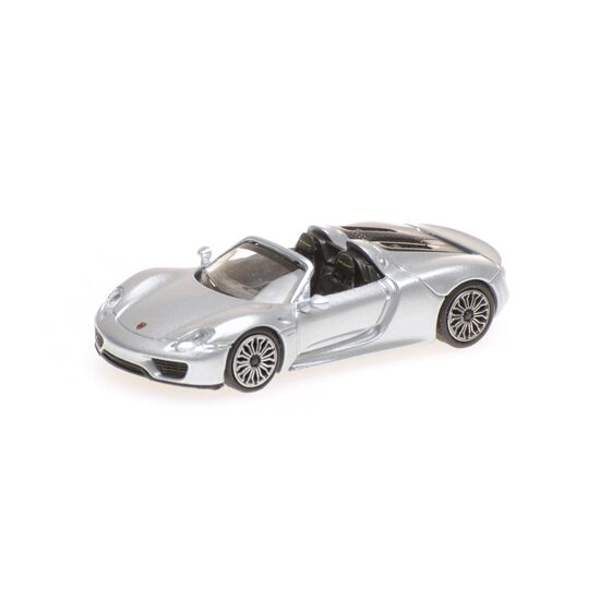PORSCHE 918 Spyder 2013 argent 1:87