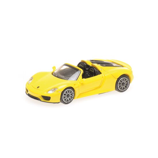 PORSCHE 918 Spyder 2013 jaune 1:87