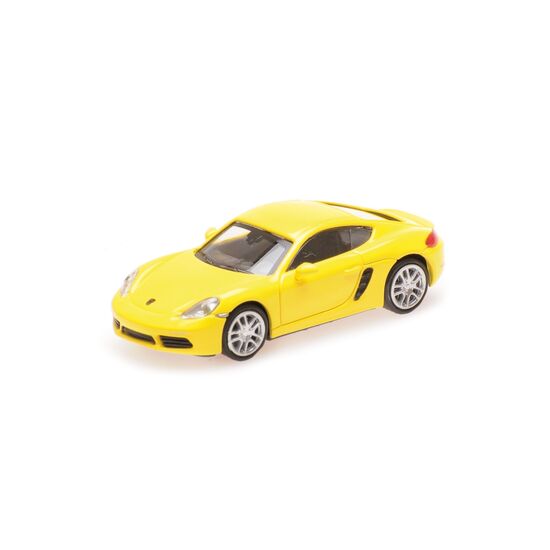 PORSCHE 718 CAYMAN 2016 weiss 1:87