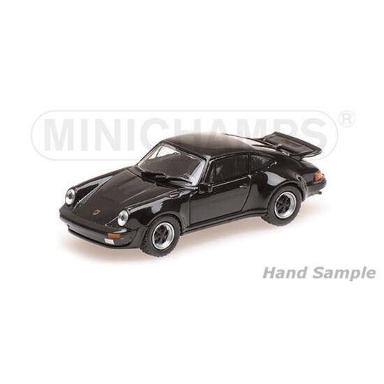 PORSCHE 911 TURBO 1977 noir 1:87