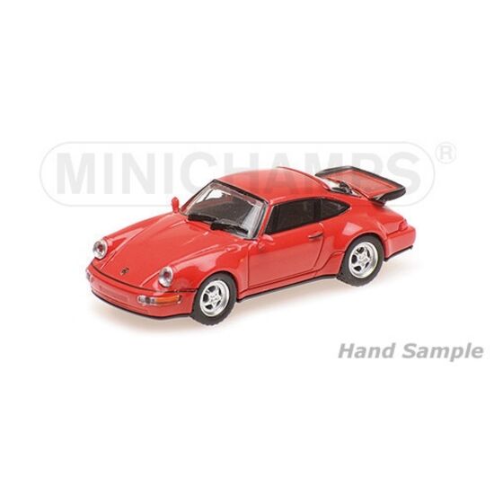 PORSCHE 911 TURBO - 1990 - RED