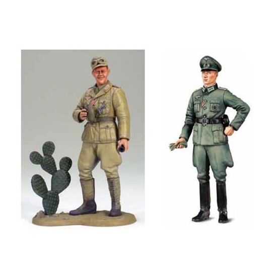 WWII Wehrmacht Offizier & Africa Corps Tank Crewma