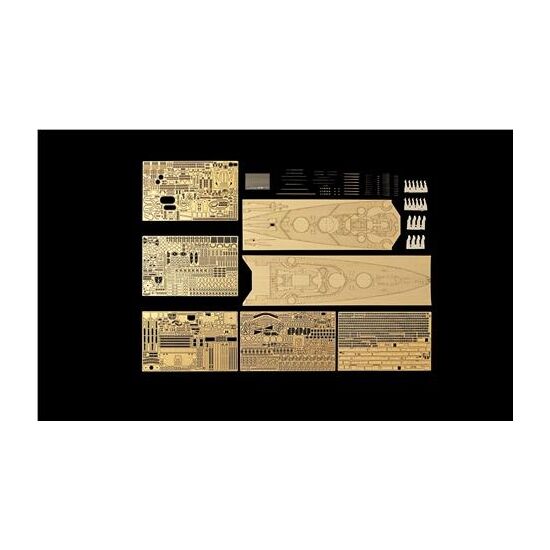 1/350 Bismarck 1941 Detail Up Set