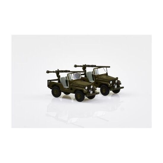 Set mit 2 Jeep PAK58 - Pz Abwehr Kompanie - BAT