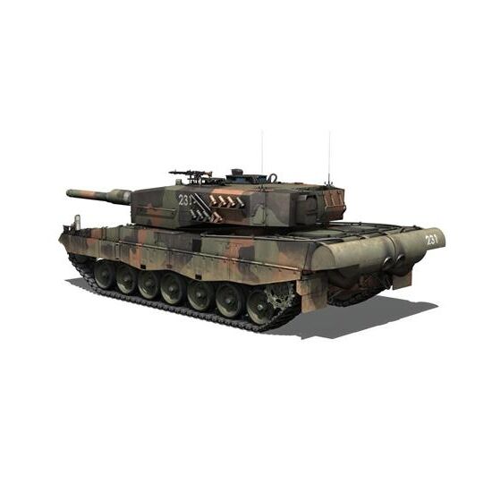 Pz 87 Leopard WE mit Schalldämpfer Nummer 333
