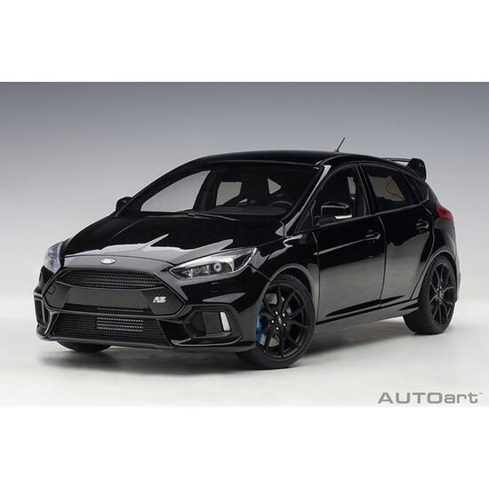 FORD Focus RS 2016 1:18 shadow black (composite model/full openings)