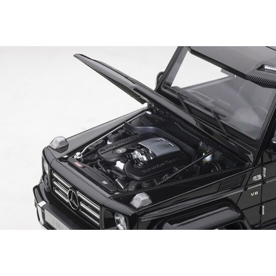 MERCEDES G 500 4x4-2 '16 noir 1:18 (composite model/ full openings), 2 image