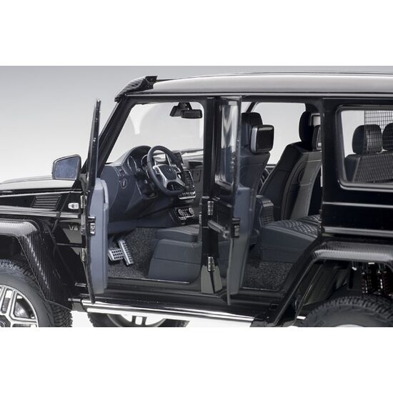 MERCEDES G 500 4x4-2 '16 noir 1:18 (composite model/ full openings), 4 image